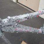 how to strip bike paint