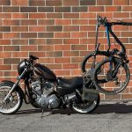 motorcycle bicycle rack